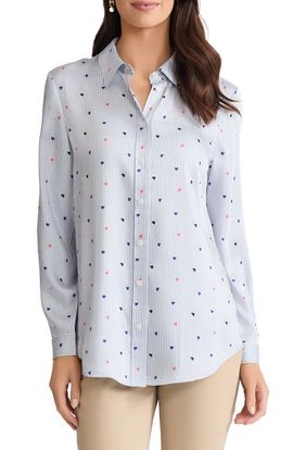 Jones New York Jones New York Heart Shirt