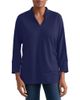 Jones New York Jones New York Johnny Collar Knit Top - 1