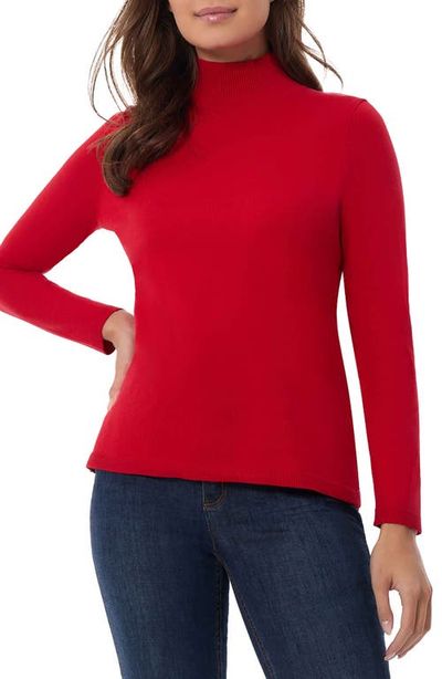 Jones New York Jones New York Mock Neck Sweater