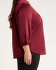 Jones New York Jones New York Notch Neck V-Neck Top - 3