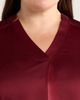 Jones New York Jones New York Notch Neck V-Neck Top - 4