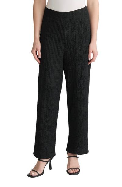 Jones New York Jones New York Puckered Wide Leg Pull-On Ankle Pants