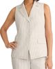 Jones New York Jones New York Seersucker Stripe Vest - 1