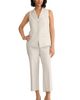 Jones New York Jones New York Seersucker Stripe Vest - 5