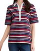 Jones New York Jones New York Stripe Roll Tab Cuff Polo - 1