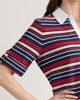 Jones New York Jones New York Stripe Roll Tab Cuff Polo - 4