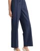 Jones New York Jones New York Stripe Tie Waist Linen Blend Pants - 3