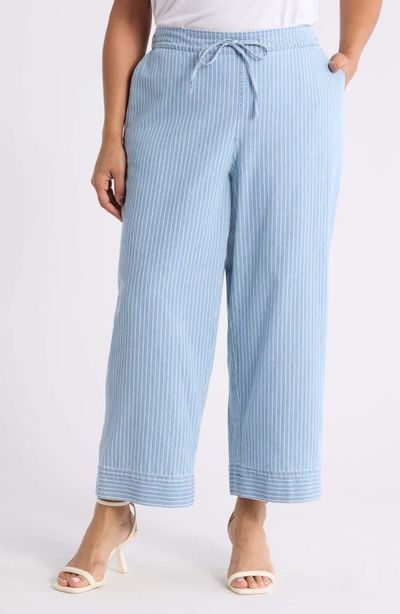 Jones New York Jones New York Stripe Tie Waist Pants