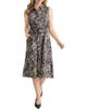 Jones New York Jones New York Summer Tie Waist Sleeveless Shirtdress - 1