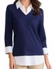 Jones New York Jones New York Twofer Sweater - 1