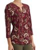 Jones New York Jones New York V-Neck Jersey Top with Hardware Detail - 3