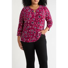 Jones New York Jones New York V-Neck Knit Top