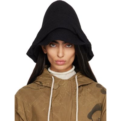 Joone Joonam Joone Joonam Black Double Felt Hat