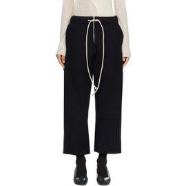 Joone Joonam Joone Joonam Black Wool Felt Trousers