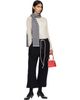 Joone Joonam Joone Joonam Black Wool Felt Trousers - 4