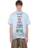 Joone Joonam Joone Joonam Blue Delft Commando Shirt - 1