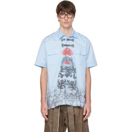 Joone Joonam Joone Joonam Blue Delft Commando Shirt