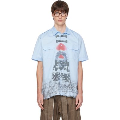 Joone Joonam Joone Joonam Blue Delft Commando Shirt