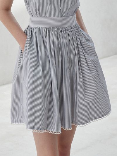 JOORTI Flare Mini Skirt (Black)