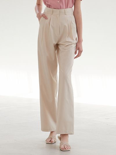 JOORTI j1022 Soft Slacks_Light Beige