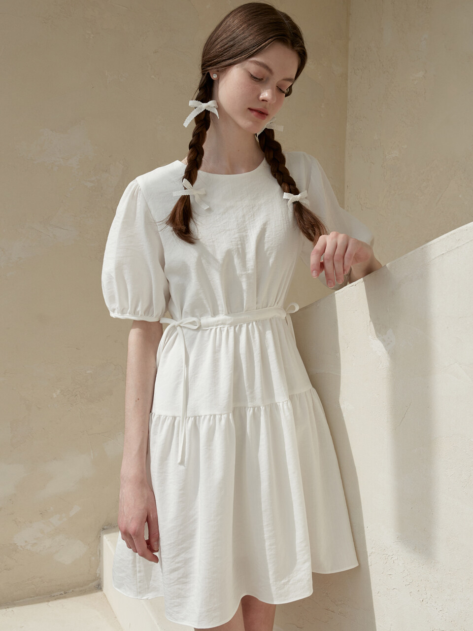 JOORTI Plain Strap Dress - 2 Colors