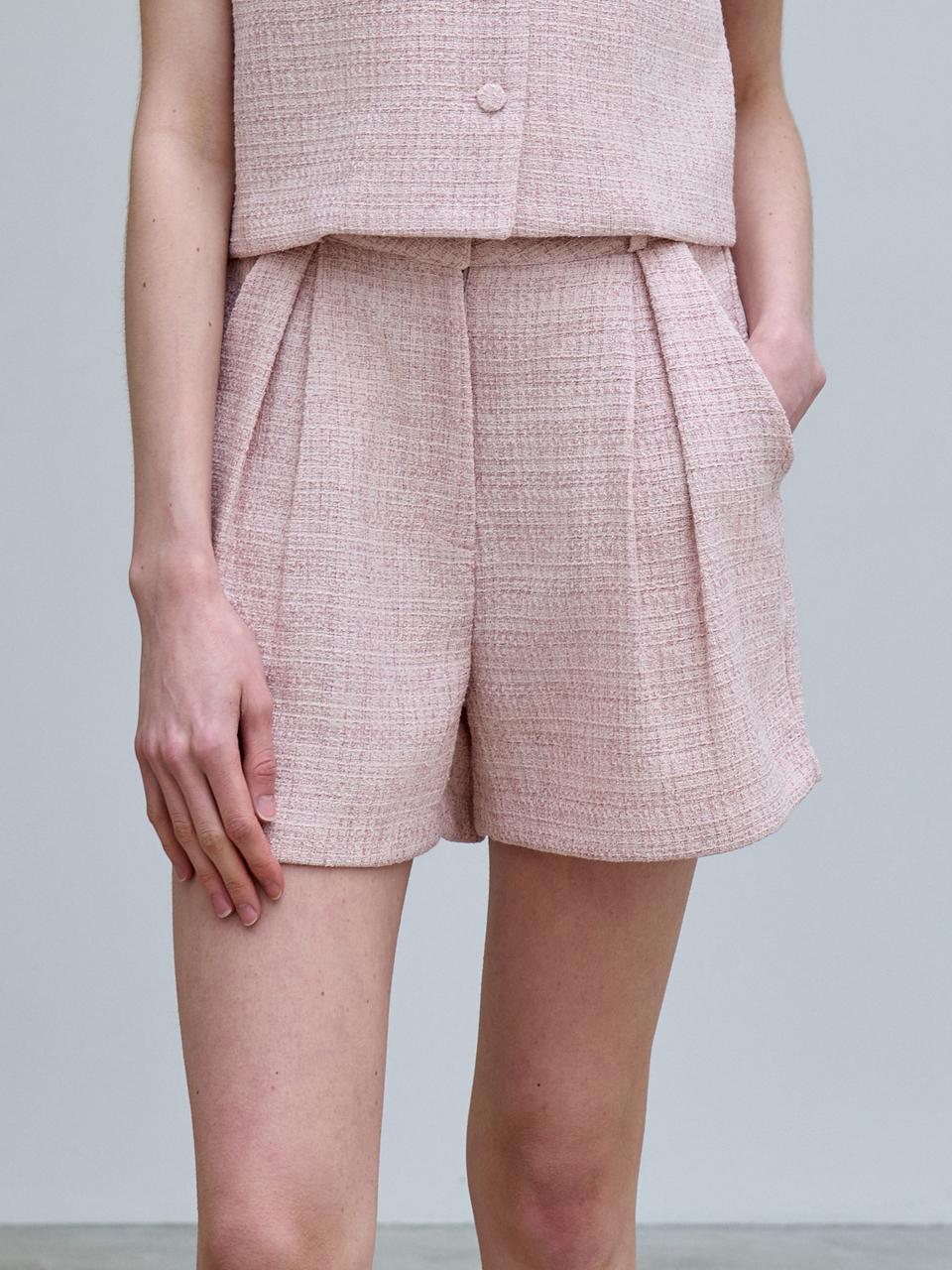 JOORTI Rose Tweed Pants Blossom J1454