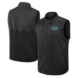 Jordan Brand Men's Jordan Brand Black Florida Gators Primetime Victory Performance Full-Zip Vest 