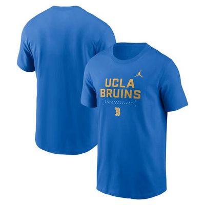 Jordan Brand Men's Jordan Brand Blue UCLA Bruins 2025 Courtside Basketball Performance T-Shirt 