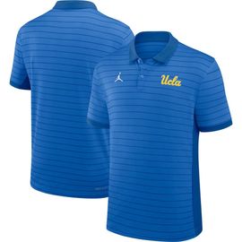 Jordan Brand Men's Jordan Brand Blue UCLA Bruins 2025 Early Season Coaches Sideline Victory Stripe Performance Polo 