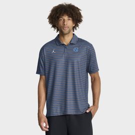 Jordan Brand Men's Jordan Brand Carolina Blue North Carolina Tar Heels 2025 Coaches Premium Tour Stripe Dri-FIT Polo