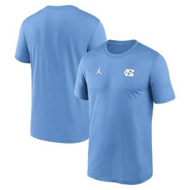 Jordan Brand Men's Jordan Brand Carolina Blue North Carolina Tar Heels 2025 Sideline Small Logo Legend Performance T-Shirt