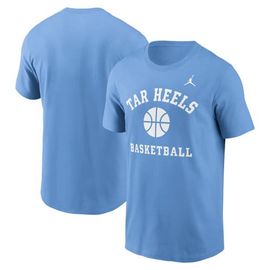 Jordan Brand Men's Jordan Brand Carolina Blue North Carolina Tar Heels Basketball Icon T-Shirt