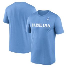Jordan Brand Men's Jordan Brand Carolina Blue North Carolina Tar Heels Primetime Legend Wordmark T-Shirt