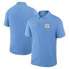 Jordan Brand Men's Jordan Brand Carolina Blue North Carolina Tar Heels Primetime Victory Primary Logo Performance Polo