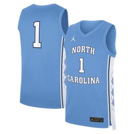 Jordan Brand Men's Jordan Brand Carolina Blue North Carolina Tar Heels Road Replica Basketball Jersey