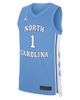 Jordan Brand Men's Jordan Brand Carolina Blue North Carolina Tar Heels Road Replica Basketball Jersey - 2