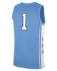 Jordan Brand Men's Jordan Brand Carolina Blue North Carolina Tar Heels Road Replica Basketball Jersey - 3