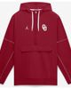 Jordan Brand Men's Jordan Brand Crimson Oklahoma Sooners 2026 Sideline Anorak Half-Zip Hooded Jacket  - 1