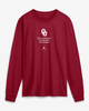 Jordan Brand Men's Jordan Brand Crimson Oklahoma Sooners 2026 Sideline Dri-FIT Long Sleeve T-Shirt  - 1