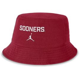 Jordan Brand Men's Jordan Brand Crimson Oklahoma Sooners Apex Primetime Bucket Hat 