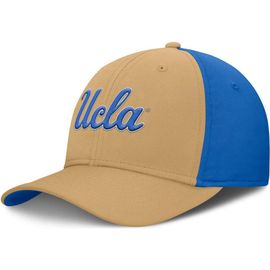 Jordan Brand Men's Jordan Brand Gold/Blue UCLA Bruins 2025 Sideline Rise Local Performance Flex Hat 