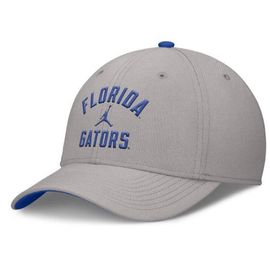 Jordan Brand Men's Jordan Brand Gray Florida Gators Rise Prep Performance Flex Hat 