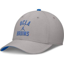 Jordan Brand Men's Jordan Brand Gray UCLA Bruins Rise Prep Performance Flex Hat 
