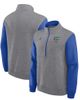 Jordan Brand Men's Jordan Brand Heather Gray Florida Gators Club Fleece Half-Zip Pullover  - 1