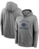 Jordan Brand Men's Jordan Brand Heather Gray North Carolina Tar Heels Belichick Hoodie  - 1