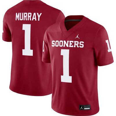 Jordan Brand Men's Jordan Brand Kyler Murray Crimson Oklahoma Sooners Game Jersey 