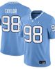 Jordan Brand Men's Jordan Brand Lawrence Taylor Light Blue North Carolina Tar Heels Home Game Jersey  - 1