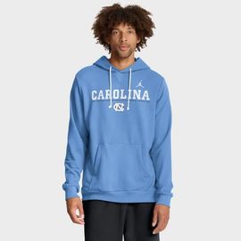 Jordan Brand Men's Jordan Brand Light Blue North Carolina Tar Heels 2025 Sideline Standard Issue Dri-FIT Hoodie 
