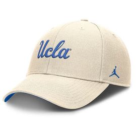 Jordan Brand Men's Jordan Brand Natural UCLA Bruins Rise Primetime Performance Trucker Adjustable Hat 