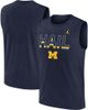 Jordan Brand Men's Jordan Brand Navy Michigan Wolverines Primetime Tricode Legend Performance Tank Top  - 1